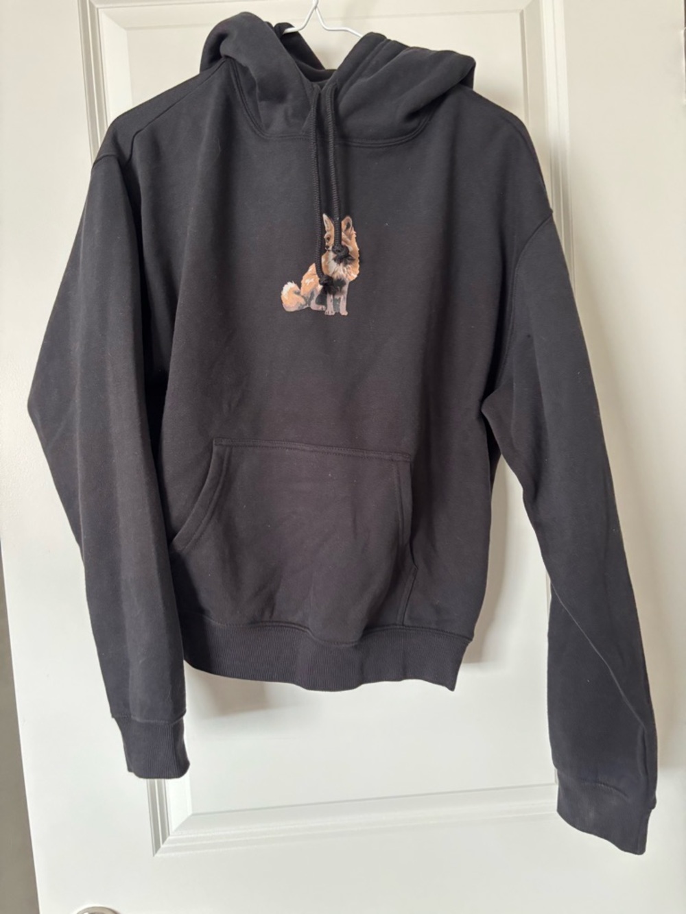 Ardene Black Hoodie with White Label